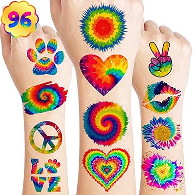 100Pcs Valentine's Day Party Favors Supplies, Cards Heart Glasses Bracelets  Heart Stickers Stamper Sticky Hands Tattoo Bulk for Gift Exchange, Photo