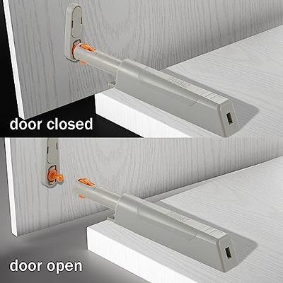 Magnetic Push Latches for Cabinets Jiayi 4 Pack Push to Open Door Latch  Heavy Duty Touch Latches Kitchen Door Push Release Latch for Drawer Closure