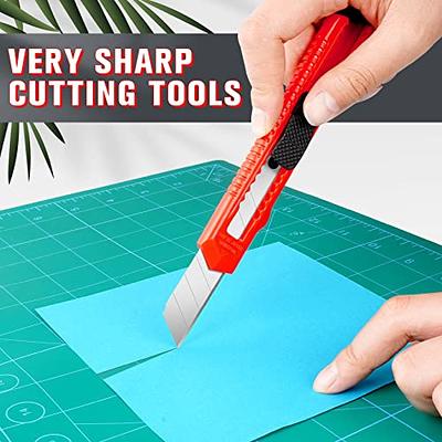 Utility Knife Replaceable&lockable Razor Knife Leather Cutting Craft Tool 