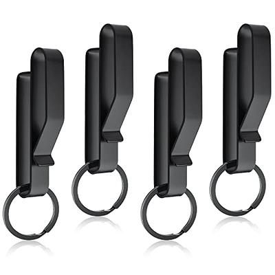 Heavy Duty Belt Heavy Duty Keychain Set With 6 Metal Rings And Tactical  Clip For Men Stainless Steel Black Key Holder From Davidnwaba, $22.79