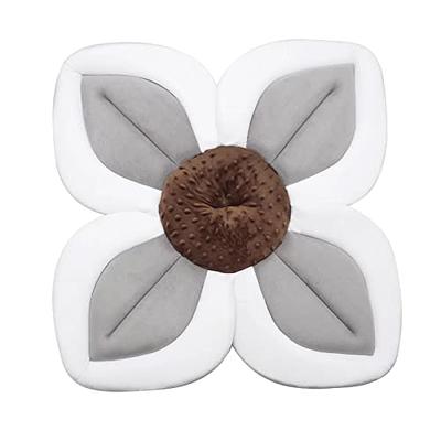 Bathing Tubs Seats NonSlip Baby Shower Bath Tub Flower Pad Bath