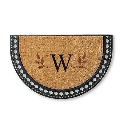 Wingate Festive Monogrammed Door Mat