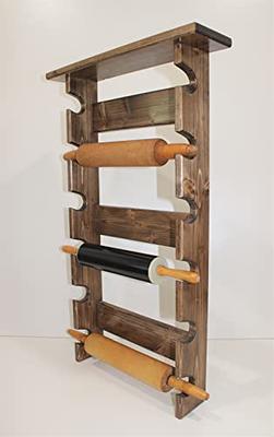 Rolling Pin Rack with Three Slots - Multiple Rolling Pin Rack - Rolling Pin  Holder - Rolling Pin Storage - 3 Rolling Pin Rack