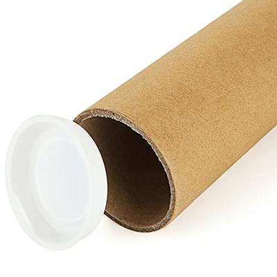 ACXFOND 16PCS Long Cardboard Poster Tubes, 2 x 16 inch Shipping Tubes,  Mailing Tubes, Recyclable PaperTube for Transporting, Storage