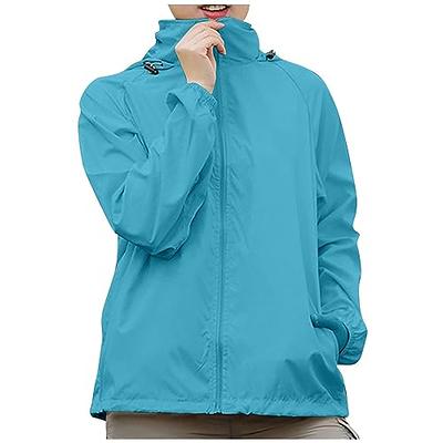 Lightweight Full Zip Hooded Windbreaker For Men & Women