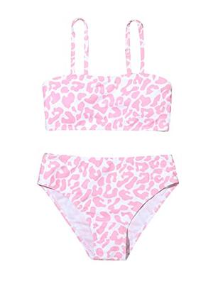 SOLY HUX Girl's Spaghetti Strap Tie Dye Bikini Bathing Suits 2 Piece  Swimsuits