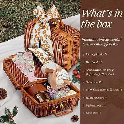 40th Birthday Gifts for Women, Personalized Relaxing Spa Gift Box Basket  for Sister Girlfriend Wife Best Friend Grandma Mom Daughter, Gifts for  Women