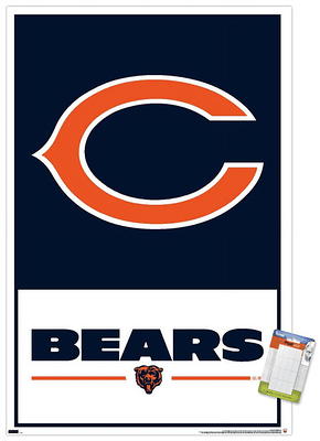 YouTheFan NFL Chicago Bears 3D Logo Series Wall Art - 12x12