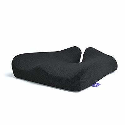 Cushion Lab Patented Pressure Relief Seat Cushion for Long Sitting Hours on  Office/Home Chair, Car, Wheelchair - Extra-Dense Memory Foam for Hip