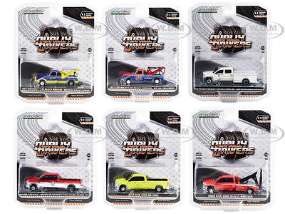 Dually Drivers Set of 6 Trucks Series 11 1/64 Diecast Model Cars by  Greenlight - Yahoo Shopping