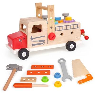 Playkidz Tool Box for Kids 22-Piece Boys & Girls Construction Toy