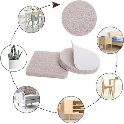 Felt Furniture Pads, Self-stick Round Felt Pads Floor Protector - Yahoo  Shopping