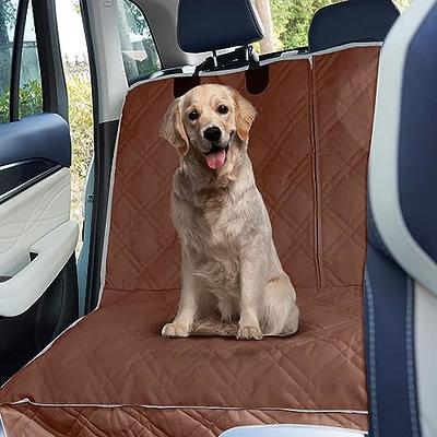 PETICON Dog Car Seat Cover for Back Seat, 100% Waterproof Car Seat