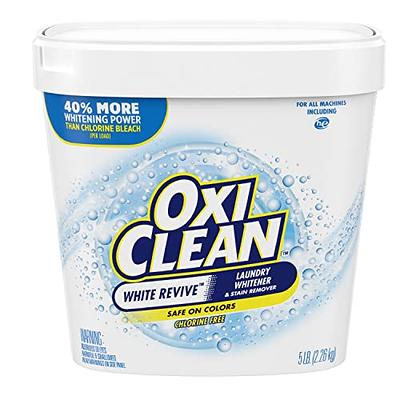 OUT White Brite Laundry Whitener, Removes Red Clay, 4 Pound 12 Ounce &  OxiClean White Revive Laundry Whitener Stain Remover, 5 Lbs - Yahoo Shopping