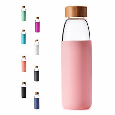 Simple Modern Plastic Water Bottle with Silicone Straw Lid with Leak-Proof