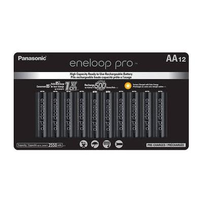 SANYO eneloop AAA Ni MH Pre Charged Rechargeable Batteries X 12 batteries