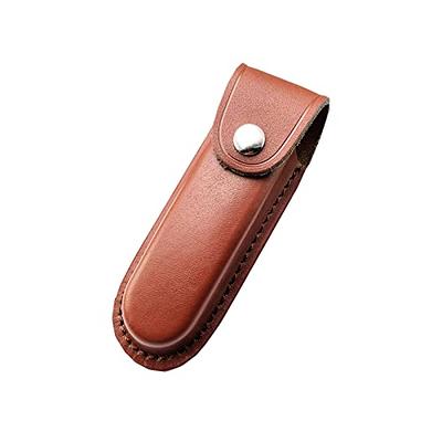 Brown Leather Sheath, Fits Most Fixed Blades Up to 10