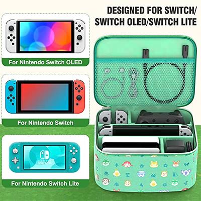 Switch Case for Nintendo Switch/Switch OLED & Switch Accessories, Protection  Switch Travel Case for Nintendo Switch,Portable Switch Carrying Case  Storage Messenger Bag for Boys Girls Travel Case Green - Yahoo Shopping
