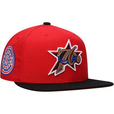 Men's Philadelphia 76ers Mitchell & Ness Black/Gold Hardwood