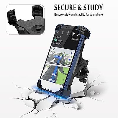 Bike Phone Holder, Full Protection Phone Mount for Motorcycle, Phone Mount  for Bike, Bicycle Phone Holder