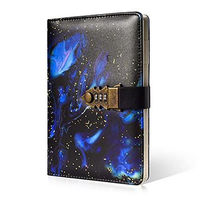 Diary with Lock for Women & MenA5 240 Pages Lockable Journal