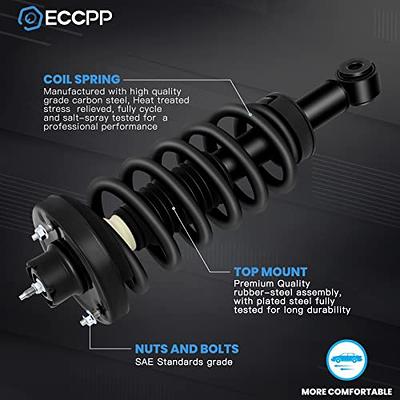 ECCPP Complete Struts Spring Assembly Front Rear Struts Shock