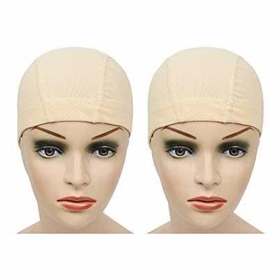 5 Pcs U Part Wig Caps for Making Wigs - Lace Wig Cap with Elastic Band -  Black Breathable Wig Making Caps for Women (U Part Wig Caps-A Style)