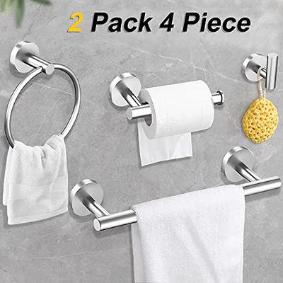 Towel Ring + Toilet Paper Holder Bundle