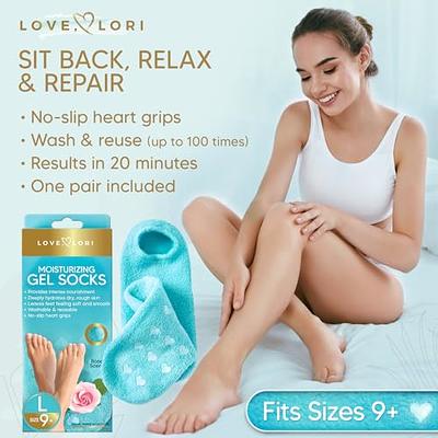 IZZORI Silicone Gel Heel Socks for Dry Hard Cracked Heel Repair Pad,  Swelling & Pain Relief, Cushion Support, Foot Care, … | Socks and heels,  Heel repair, Feet care