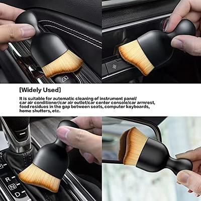 Car Interior Cleaning Soft Brush Cleaning Tool Dashboard Air Outlet Gap  Dust Removal for Home Office Detailing Auto Maintenance