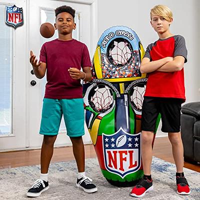 Franklin Sports NFL Inflatable Target Toss Game - Kids Mini Football  Throwing Game Set - Portable I 