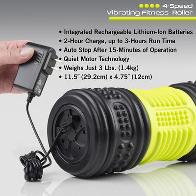 Electric Foam Roller 5 Speed Vibrating Yoga Massage Muscle Roller, Deep  Tissue Trigger Point Sports Massage