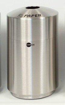 Toledo Metal Spinning Cleanline Receptacle Trash Can
