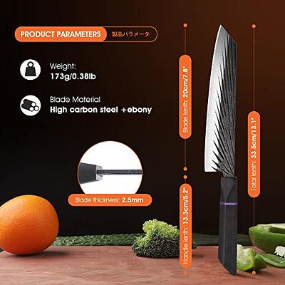 ROCOCO Kiritsuke Knife Hand Forged Sharp Chef Bunka Knives Professional  Multipurpose Meat Vegetable Cleaver for Home Kitchen BBQ 7.8 Birthday  Thanksgiving Christmas Gift - Yahoo Shopping