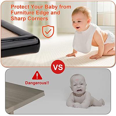  Baby Proofing Edge Protector Clear 0.6in Silicone