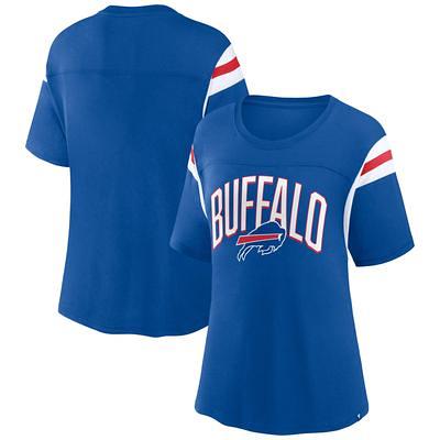 Women's Fanatics Branded Royal Buffalo Bills Earned Stripes T