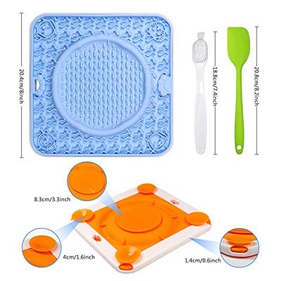 MateeyLife Licking Mat for Dogs and Cats, Premium Lick Mats with Suction  Cups for Dog Anxiety Relief, Cat Lick Pad for Boredom Reducer, Dog Treat Mat  Perfect for Bathing Grooming etc. 