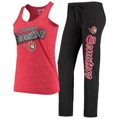 Concepts Sport Women's Red, Navy Washington Capitals Meter Tank Top and Pants Sleep Set Red,Navy