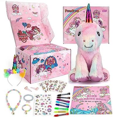 Unicorn Craft Kits for Kids Girls Ages 6-8, Dinosaur Unicorn Toys for 3 4 5  6 7 8 Years Old Girls, Kids Night Light Art and Craft, Xmas 3-12 Year Old  Girls Gifts 