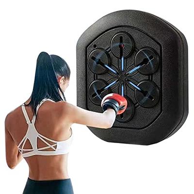 XUELF Smart Boxing Machine,Music Boxing Target, Smart Boxing Machine Wall  Mounted with Music Light and Boxing Gloves, Training Hand Eye Reaction and