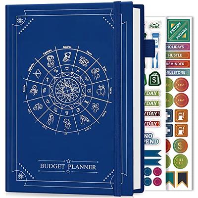 Wanglaism A6 Budget Planner Refill, 91 Sheets Colorful Weekly