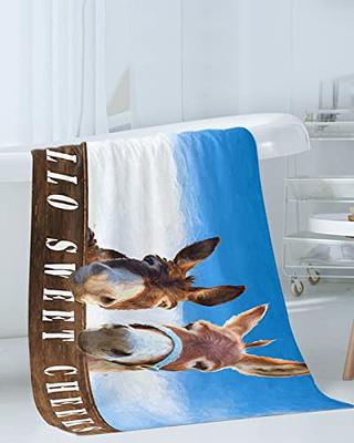 Animal Farm Themed Dish Towels, Soft Absorbent Fingertip Towel