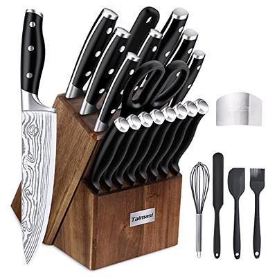 Nutrichef 13 Piece Knife Block Set NCKNS13