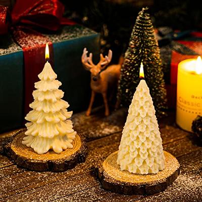 Christmas Tree Aromatherapy Candle Silicone Mold Christmas Diy