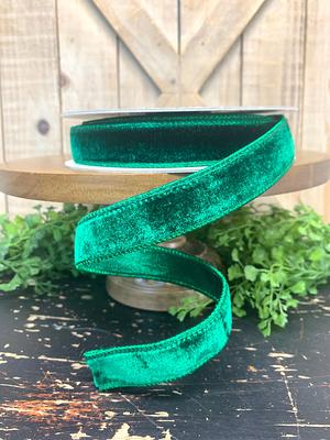 1/4 Inch Emerald Grosgrain Ribbon 50 Yards