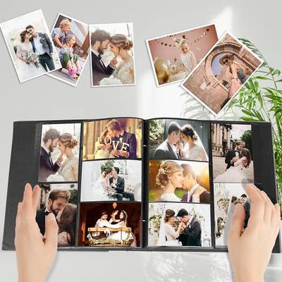 Lanpn Photo Album 4x6 1000 Pockets, Extra Large Capacity Linen Cover  Picture Albums Holds 1000 Horizontal and Vertical Photos Red