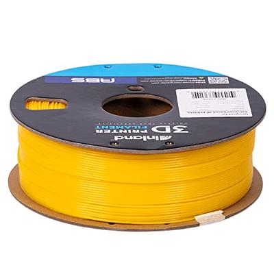 Micro Center Inland ABS Filament, ABS 3D Printer Filament 1.75mm, Dimensional  Accuracy +/- 0.03 mm - 1kg Cardboard Spool (2.2 lbs) - Fits FDM/FFF Printers  - Yellow - Yahoo Shopping