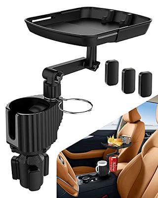 IPOW 4-in-1 Car Cup Holder Expander Tray,Detachable Upgraded Car Food Tray  Expandable Dual Cup with Phone Holder,360°Rotation Adjustable Base,Road  Trip Essentials Accessories for Drinking and Eating - Yahoo Shopping