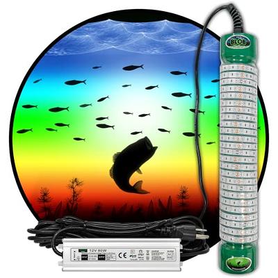 Green Blob Outdoors Multi-Color Underwater Fishing Light Show with