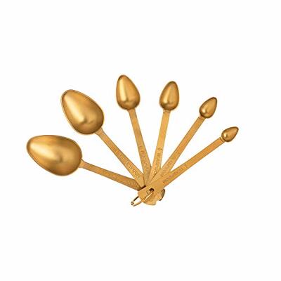 Vibhsa Golden Silverware Tablespoons Set of 6